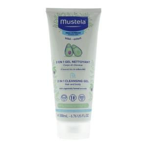 Mustela 2 en 1 Gel Nettoyant Corps & Cheveux 200ml – Peau Normale